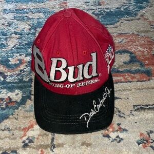 Vintage Dale Earnhart JR Budweiser hat -